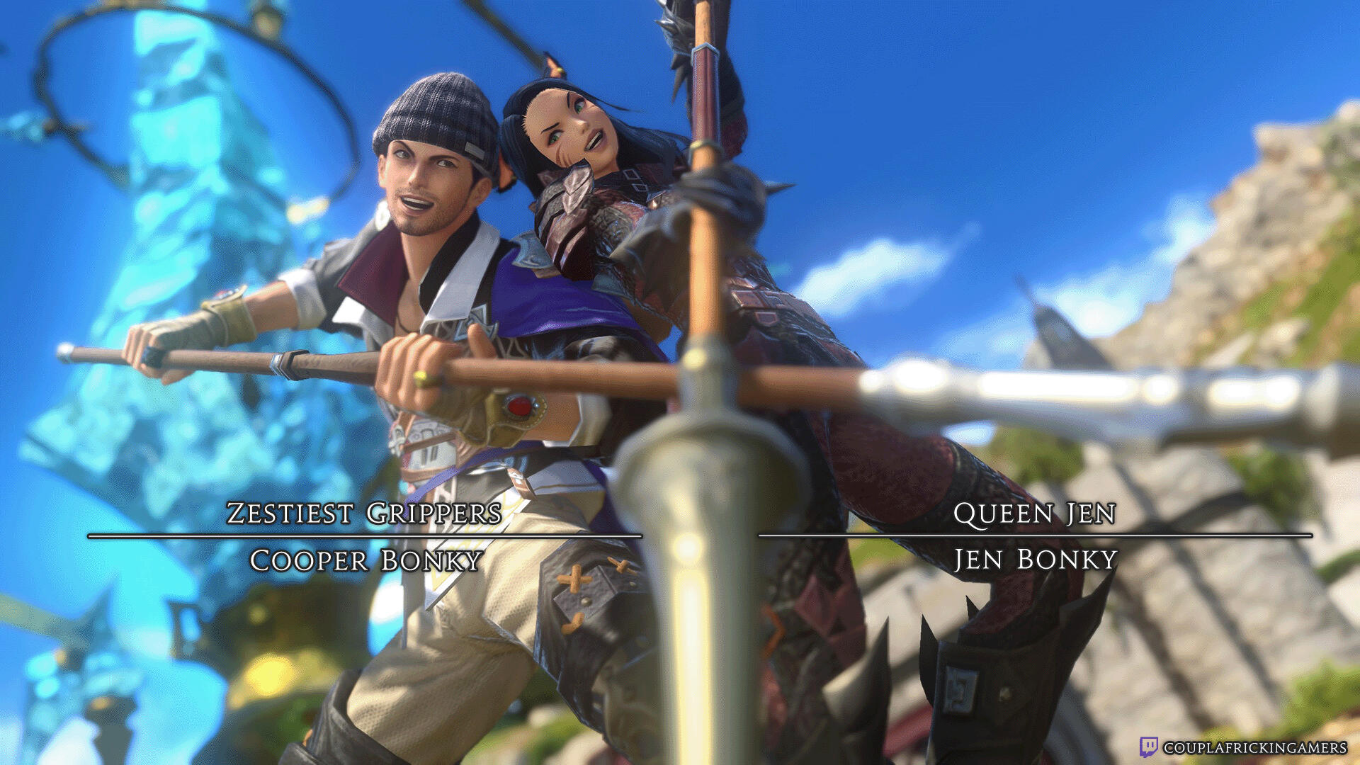 Cooper and Jen Bonky Cooper and Jen Bonky